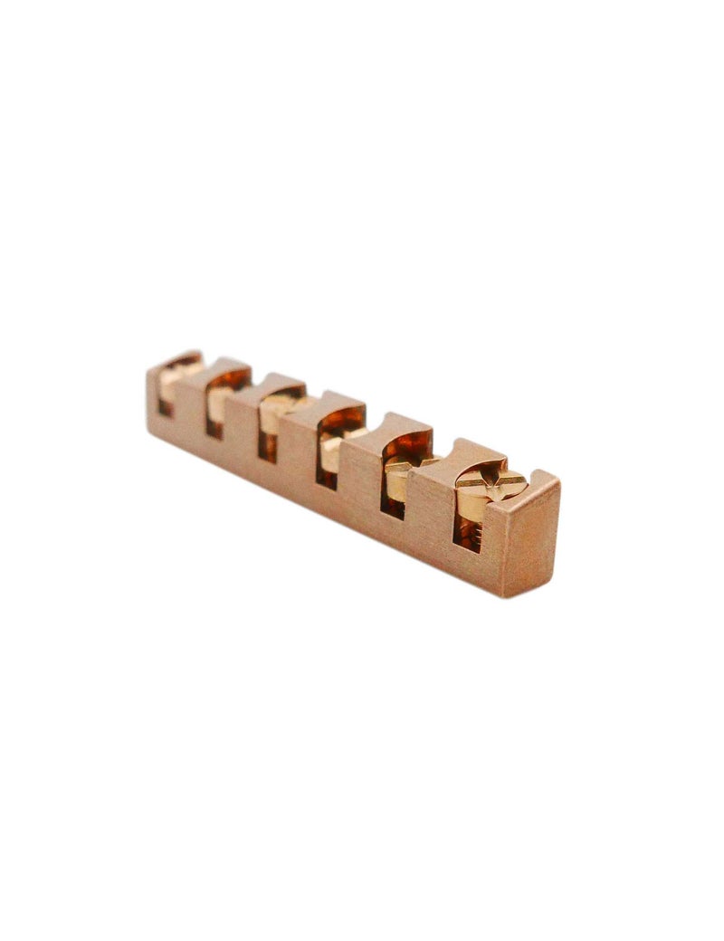 Guyker 43mm Guitar Adjustable Brass Nut - Height Bell Nut Replacement Compatible with Gibson Les Paul LP SG Style Guitar - Image 2